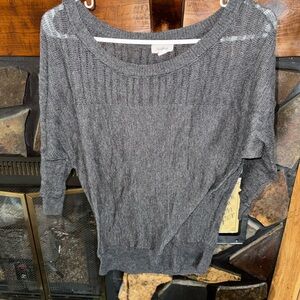 Aerie Charcoal Women's Crew Neck Sweater